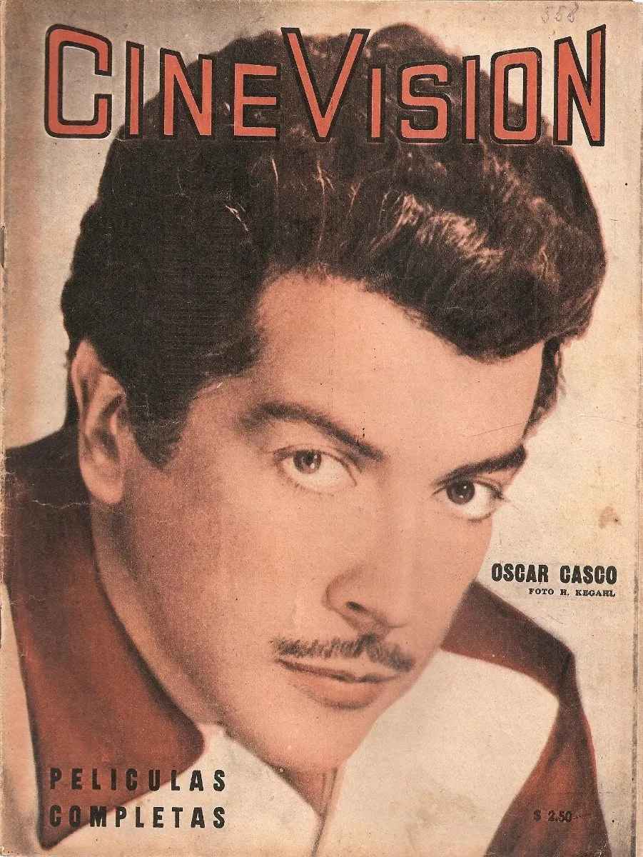CINE VISION magazine side cover Issue 558  August 1957