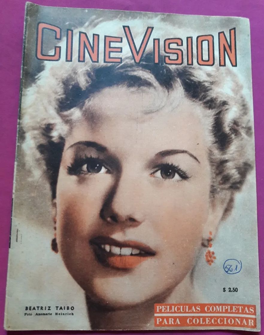 CINE VISION magazine side cover Issue 561 11 September 1957