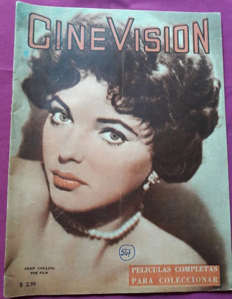 CINE VISION magazine side cover Issue 567 23 October 1957