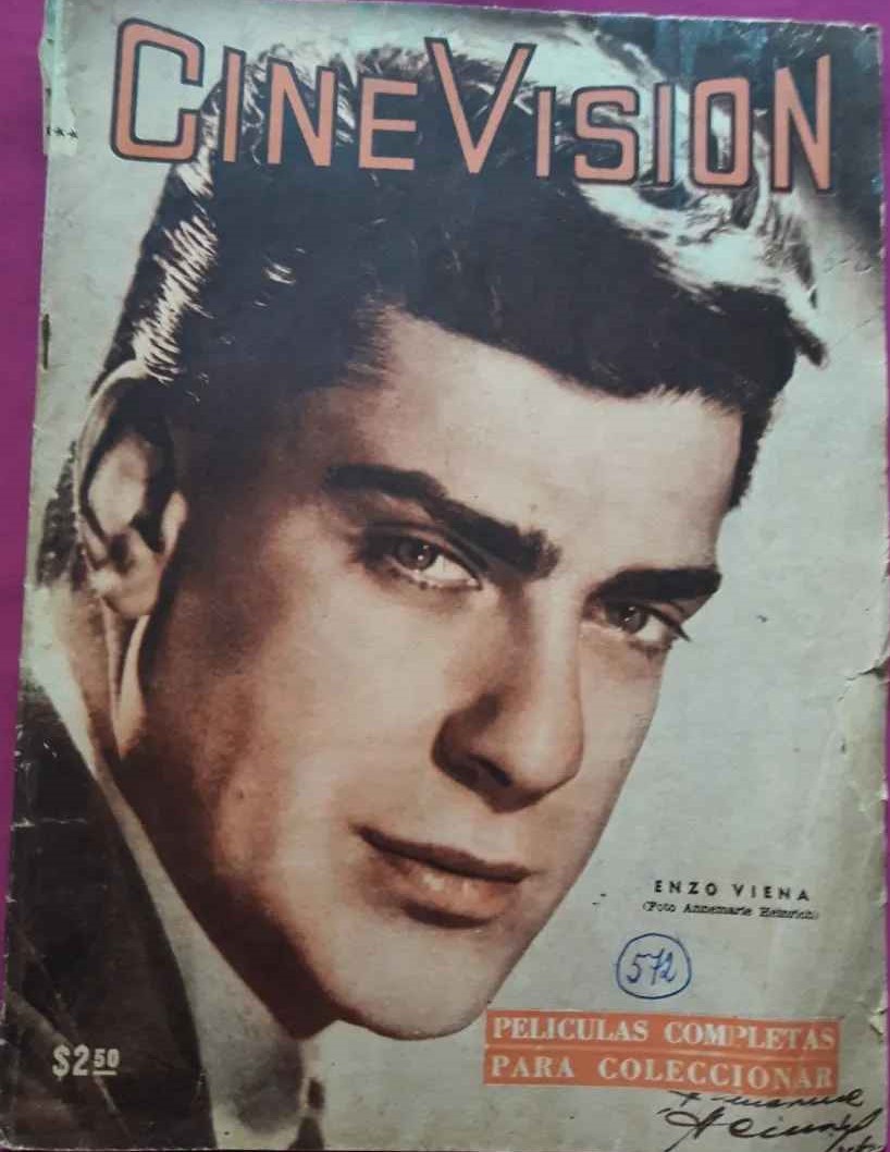 CINE VISION magazine side cover Issue 572 27 November 1957