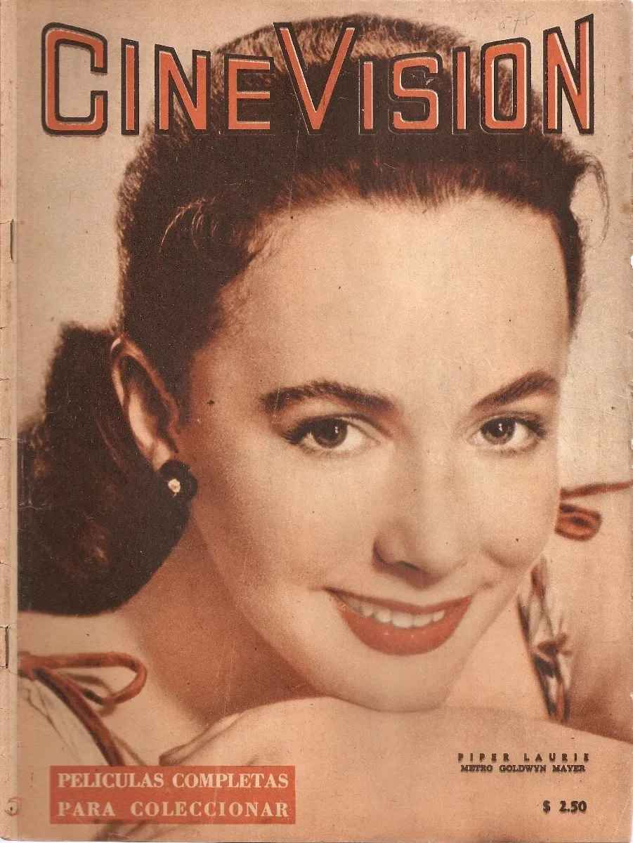 CINE VISION magazine side cover Issue 578  January 1958