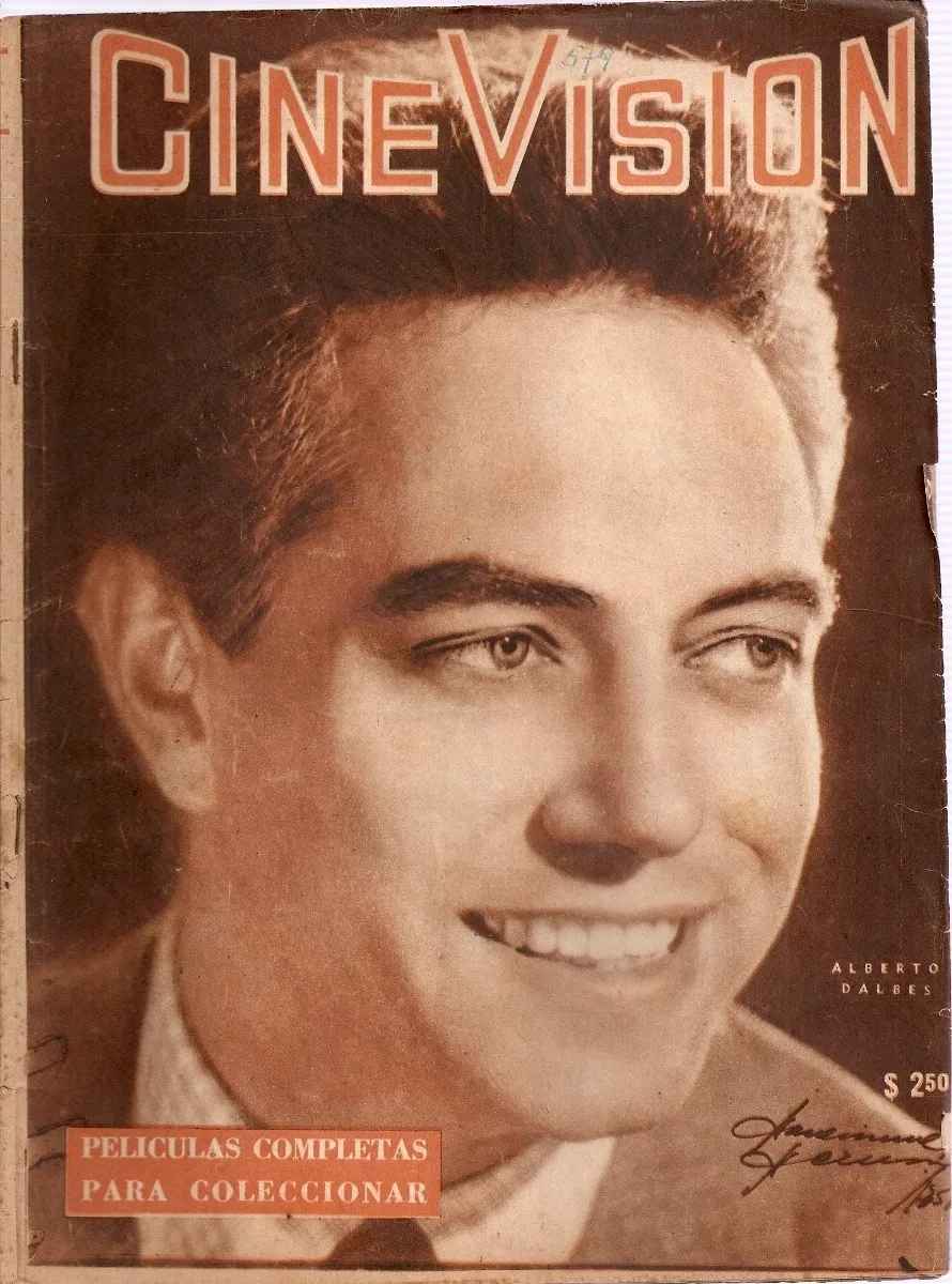 CINE VISION magazine side cover Issue 579  January 1958
