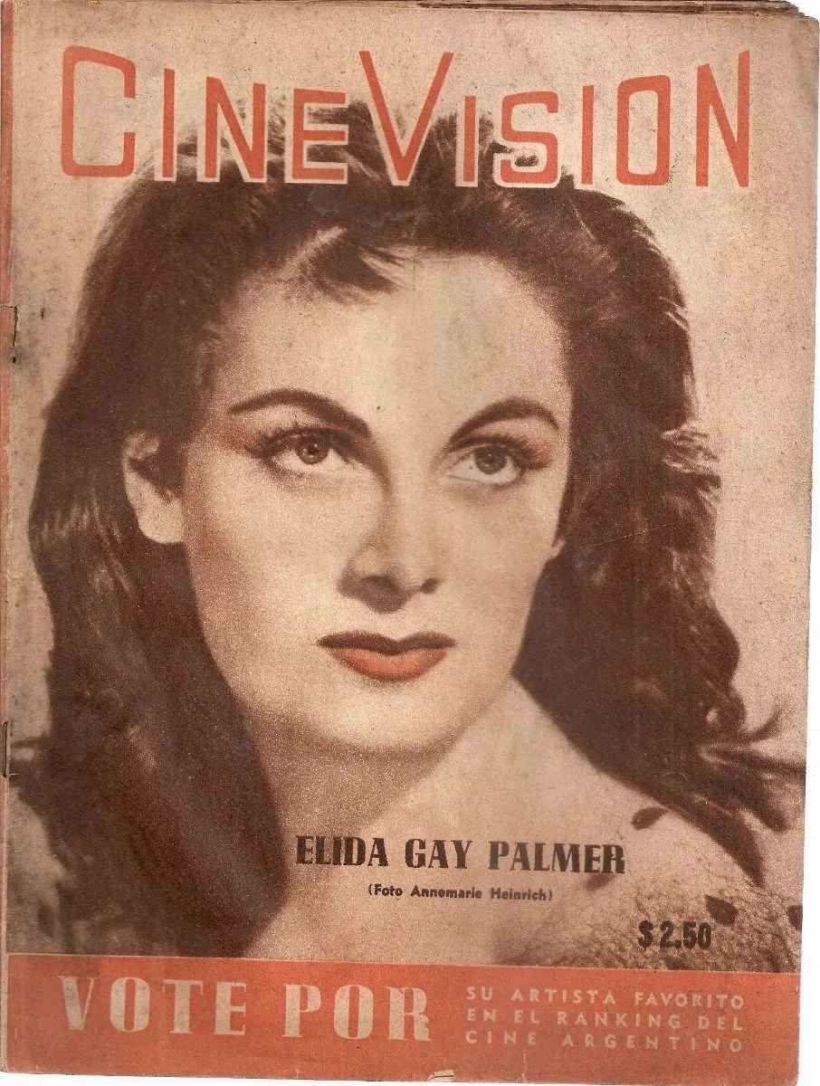 CINE VISION magazine side cover Issue 589  March 1958