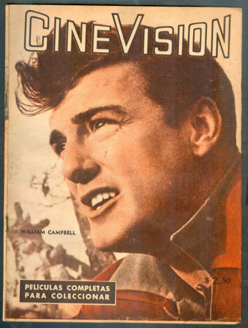 CINE VISION magazine side cover Issue 593 28 April 1958