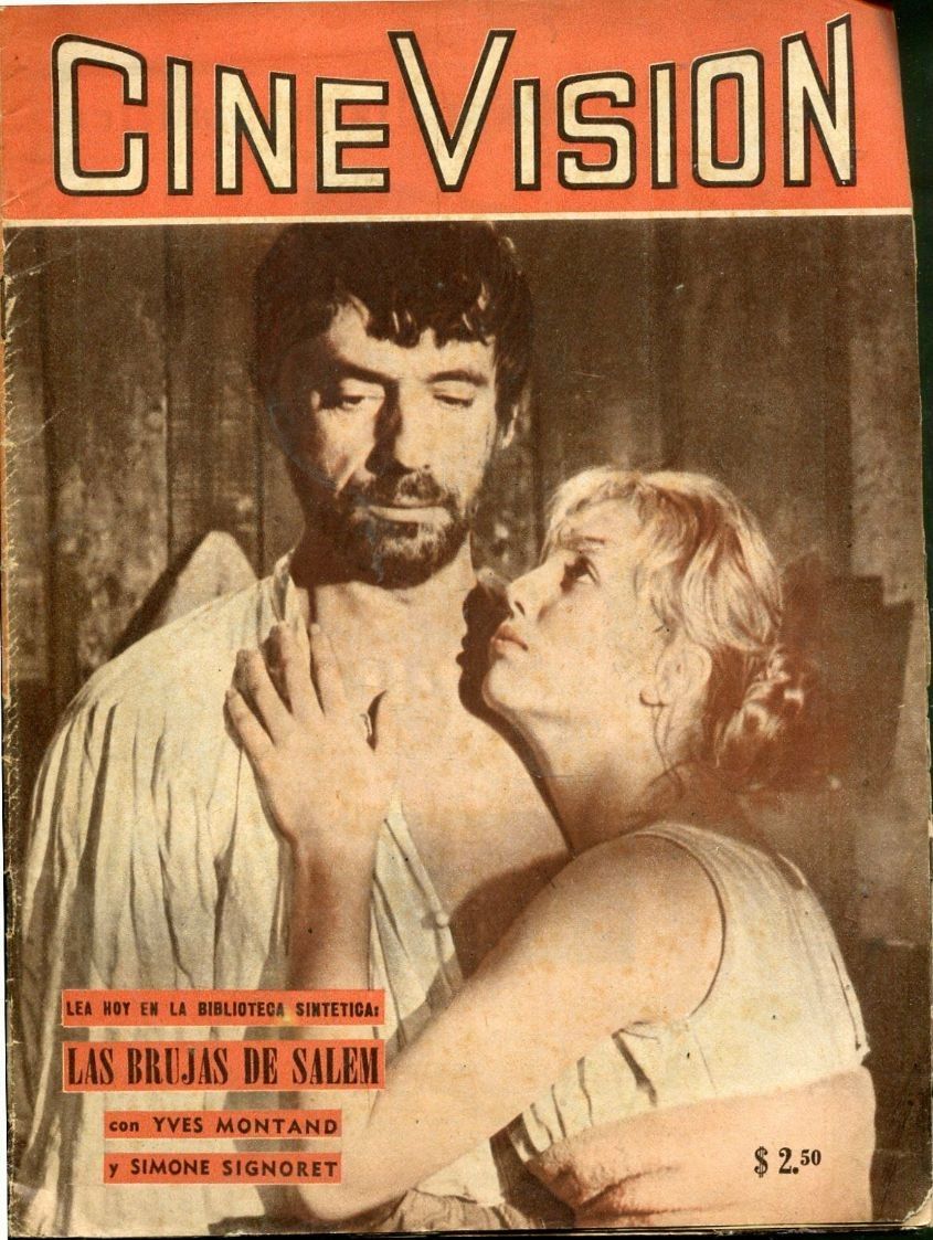 CINE VISION magazine side cover Issue 600   1958