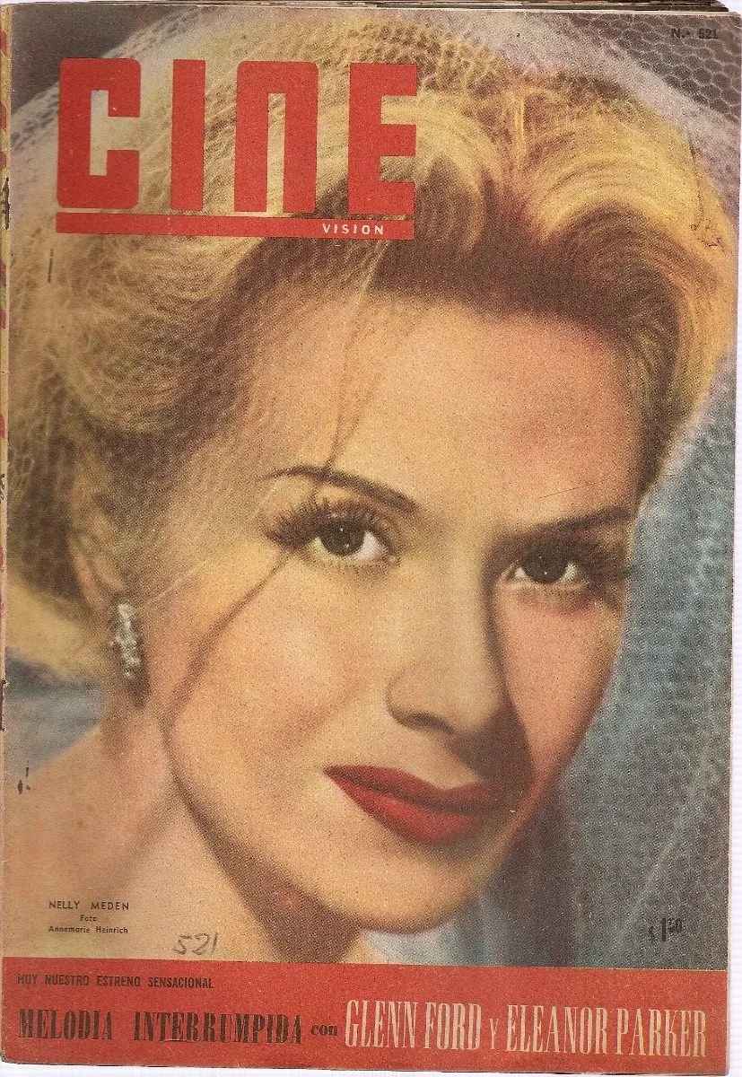 CINE VISION magazine side cover Issue 521 6 December 1956