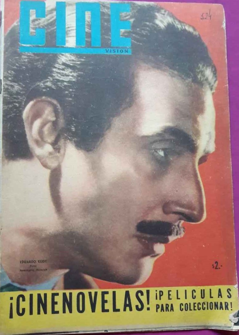 CINE VISION magazine side cover Issue 524 27 December 1956