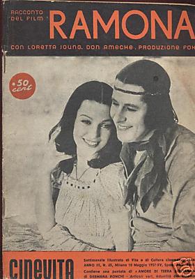 CINEVITA magazine side cover 10 May 1935