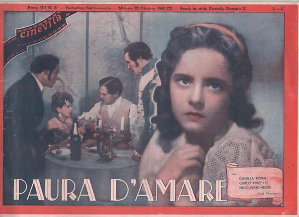CINEVITA magazine side cover Issue 21 22 June 1942
