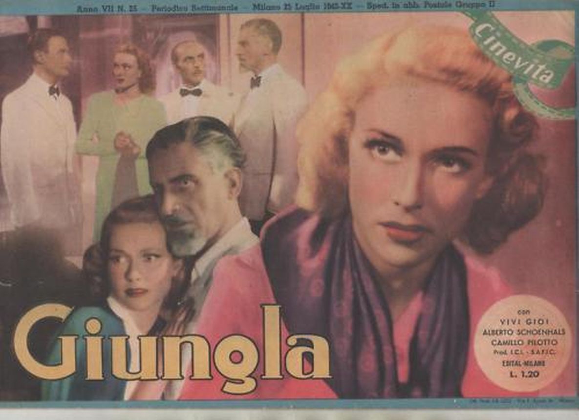 CINEVITA magazine side cover Issue 25 25 July 1942