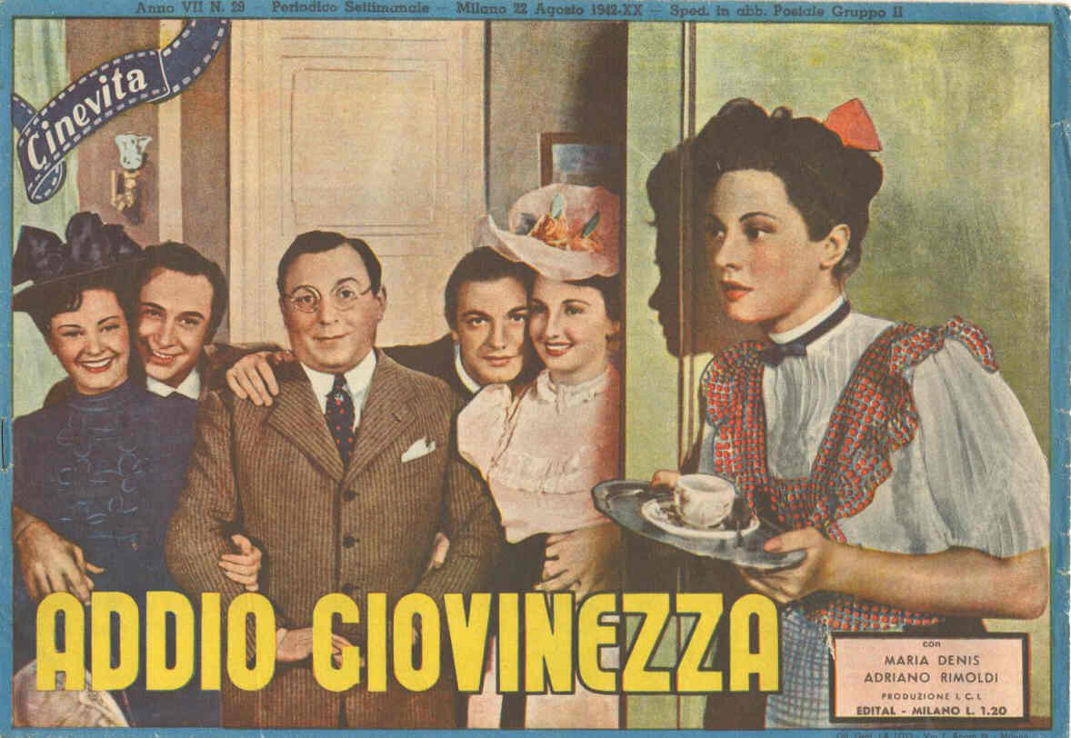 CINEVITA magazine side cover Issue 29 22 August 1942