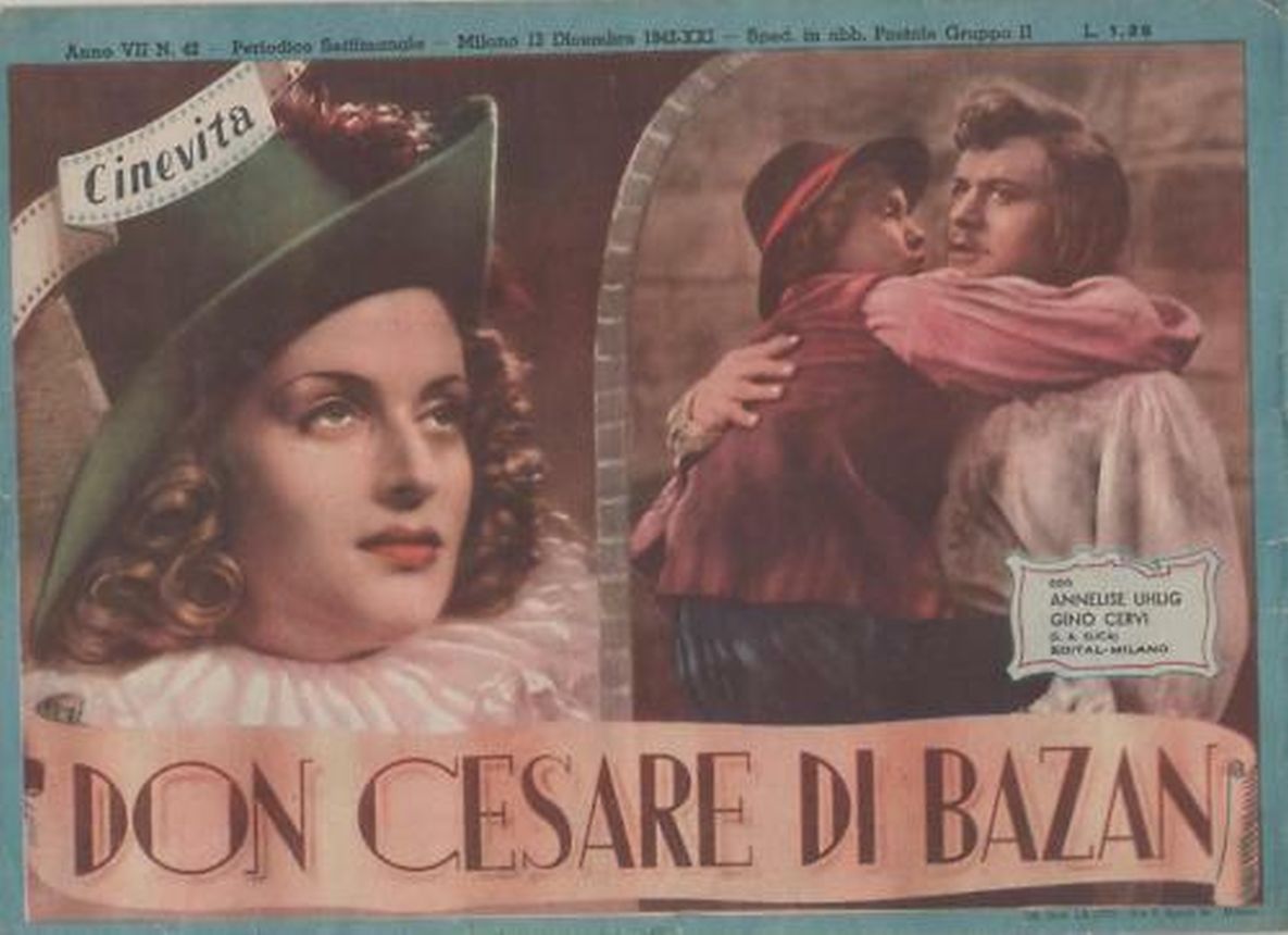 CINEVITA magazine side cover Issue 42 12 December 1942