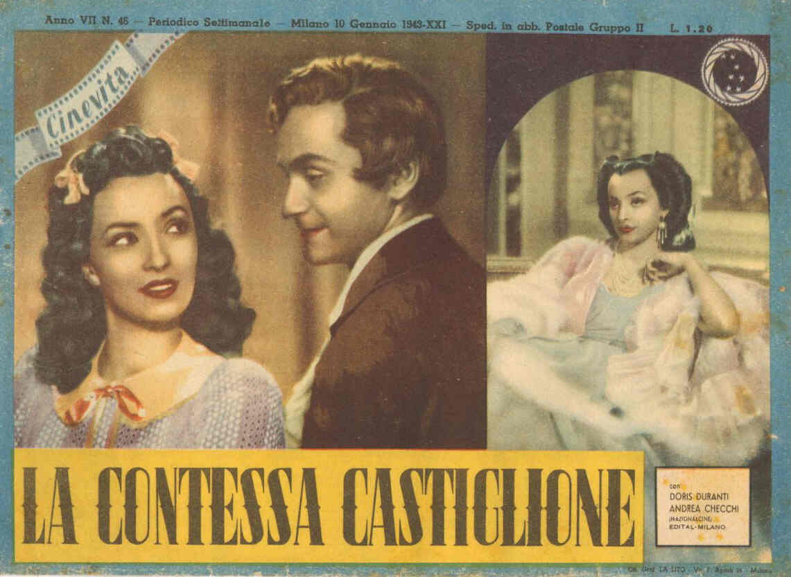 CINEVITA magazine side cover Issue 46 10 January 1943