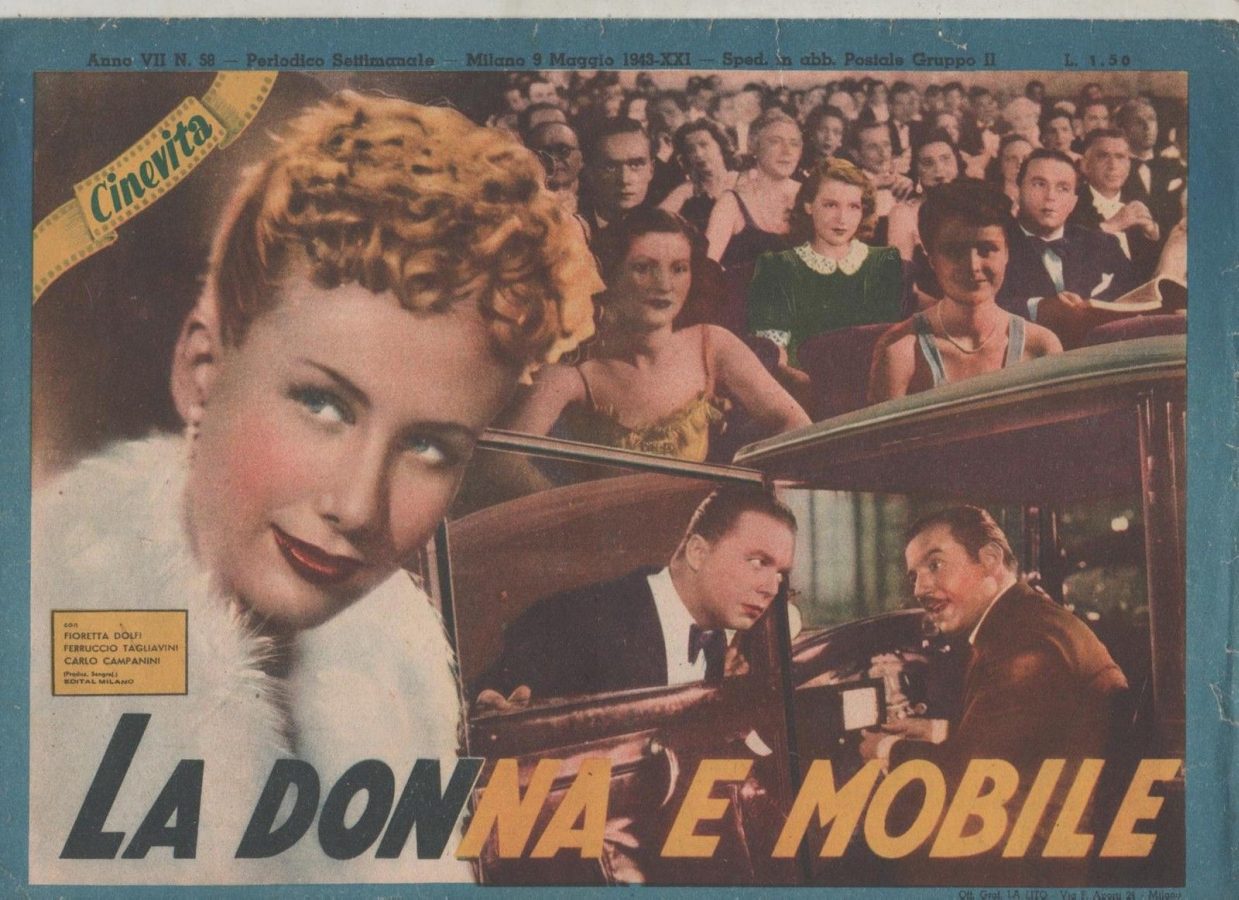 CINEVITA magazine side cover Issue 58 9 May 1943