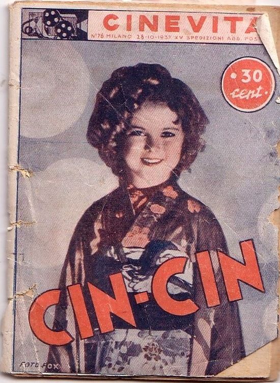 CINEVITA magazine side cover Issue 78 28 October 1937