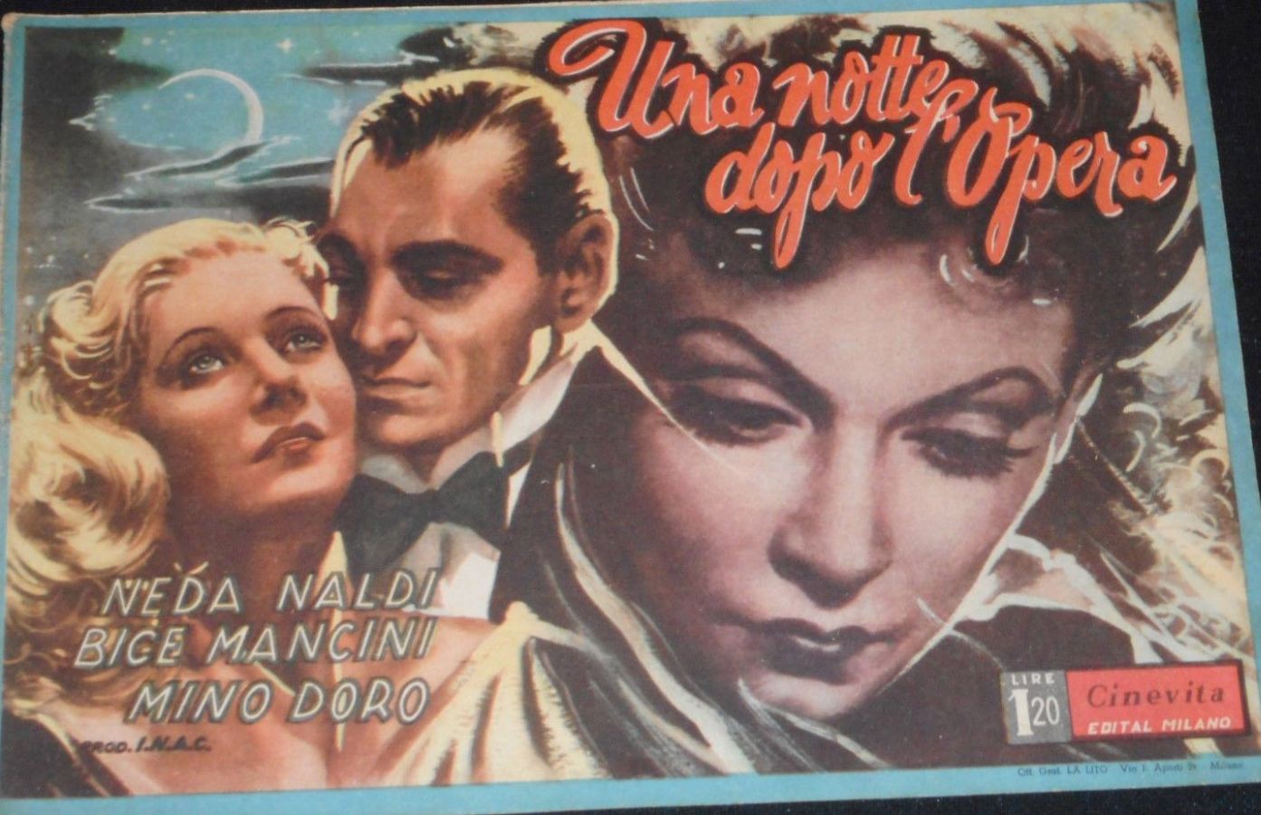 CINEVITA magazine side cover Issue 13 12 April 1942