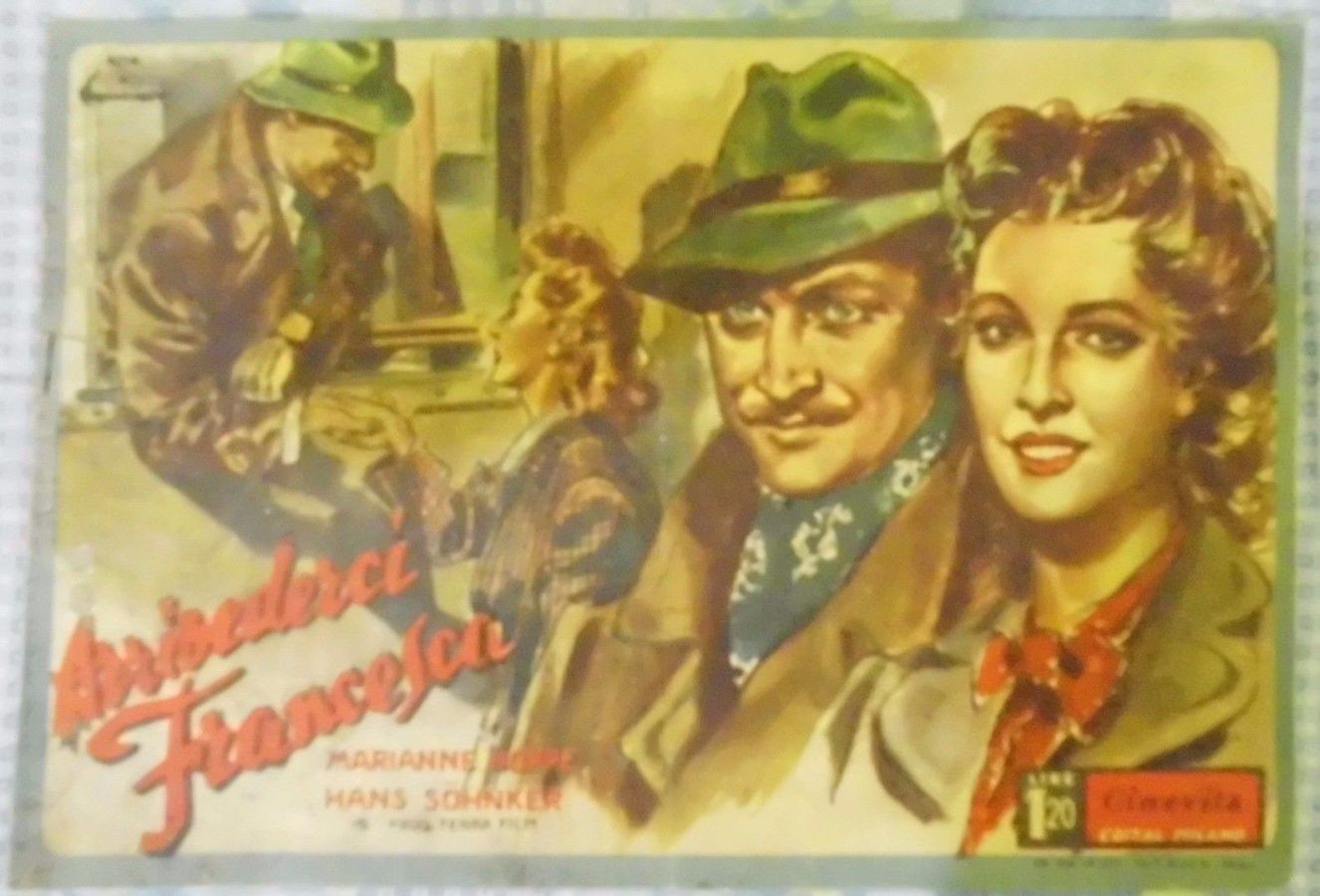CINEVITA magazine side cover Issue 16 8 May 1942