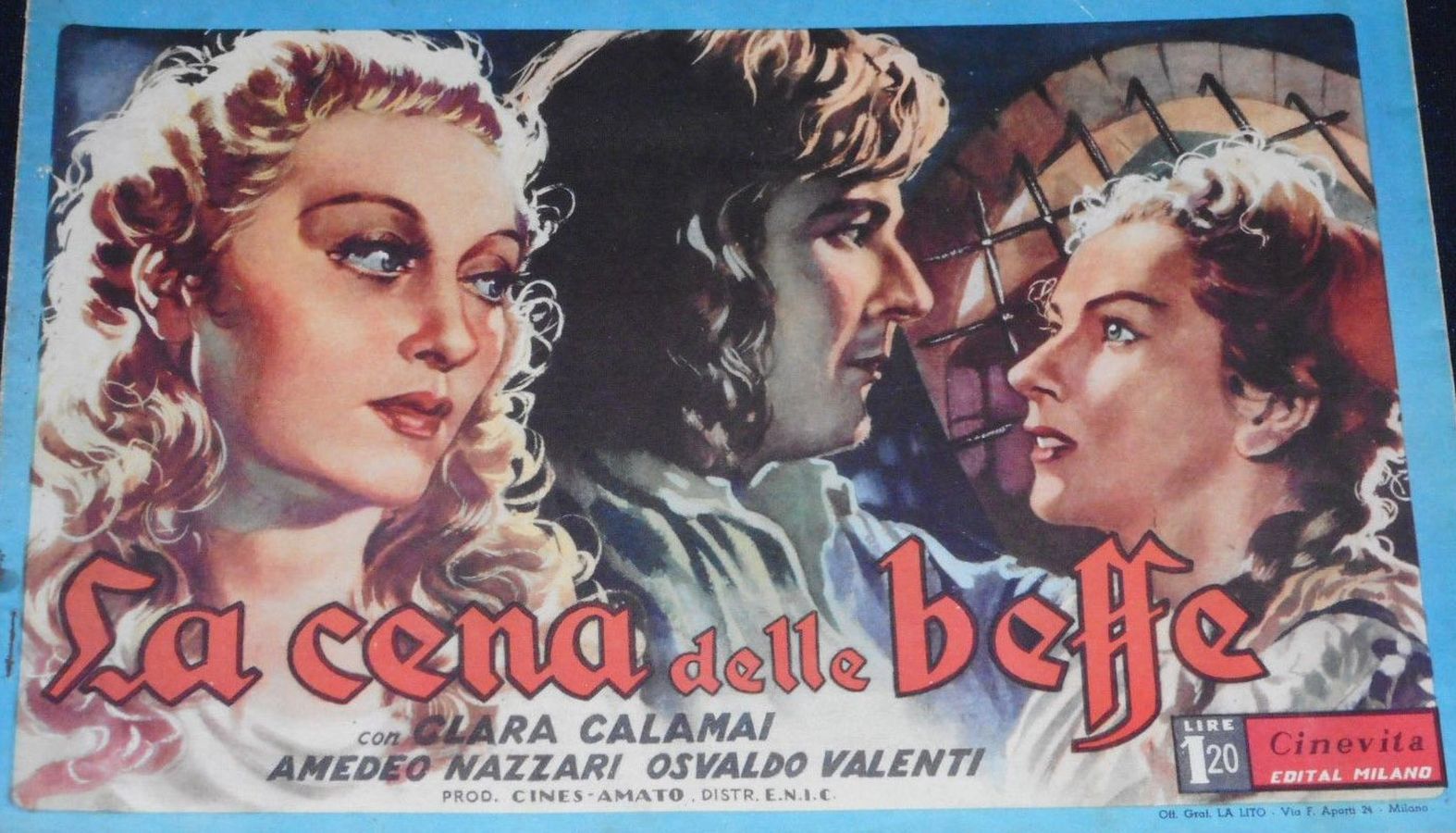 CINEVITA magazine side cover Issue 19 31 May 1942