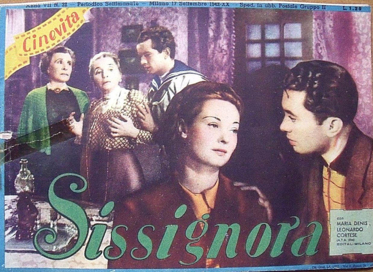 CINEVITA magazine side cover Issue 32 17 September 1942