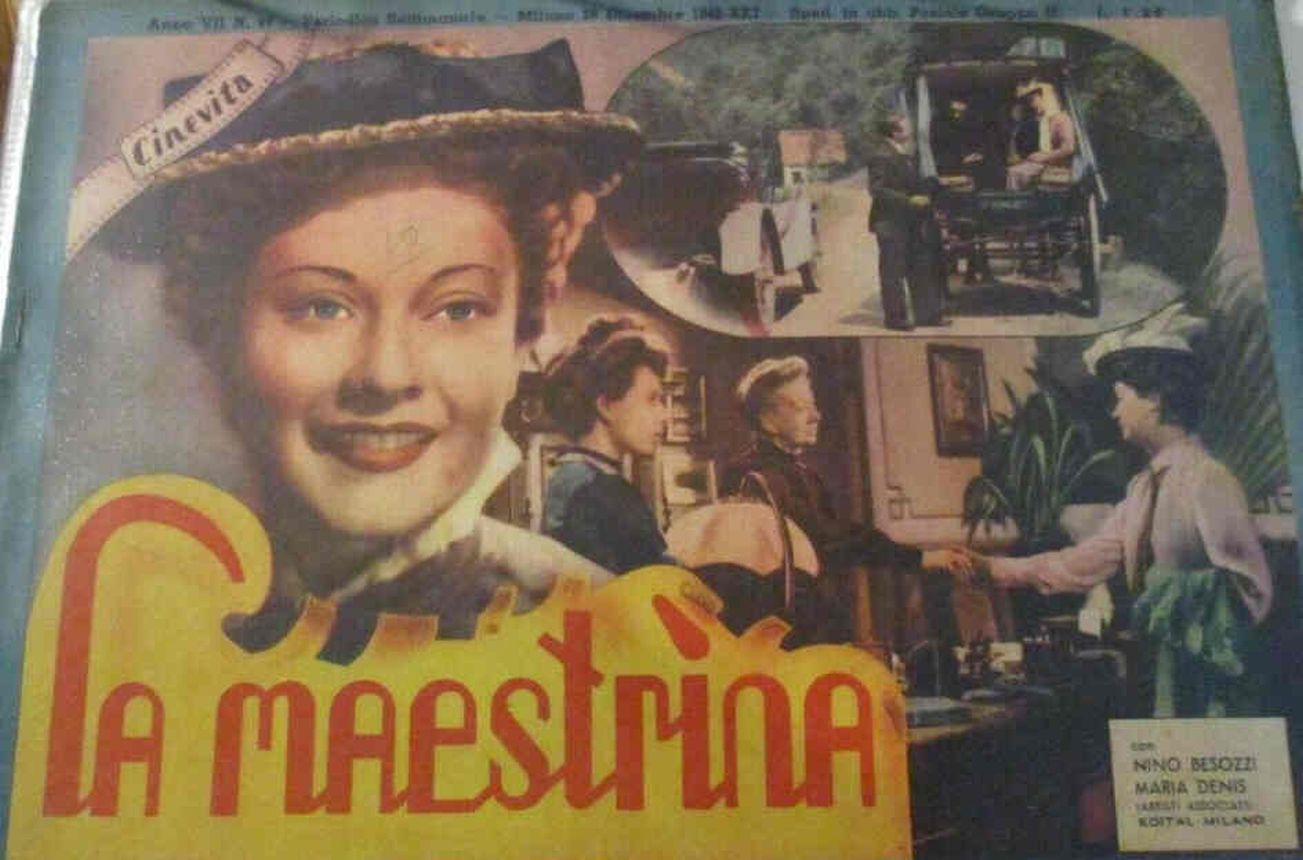 CINEVITA magazine side cover Issue 44 26 December 1942