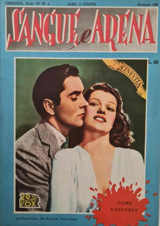 CINEVITA magazine side cover Issue 1  January 1948