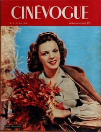 CINEVOGUE magazine side cover Issue 4 21 May 1946