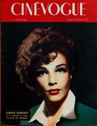 CINEVOGUE magazine side cover Issue 8 18 June 1946