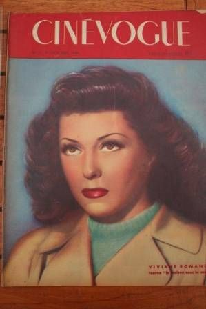 CINEVOGUE magazine side cover Issue 23 1 October 1946