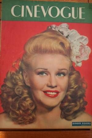 CINEVOGUE magazine side cover Issue 42 11 February 1947