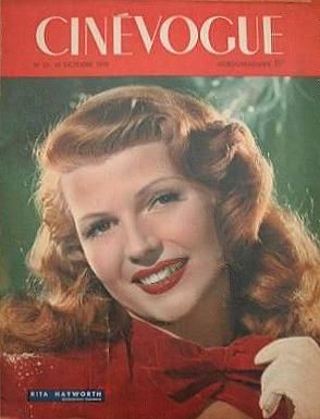 CINEVOGUE magazine side cover Issue 27 29 October 1946