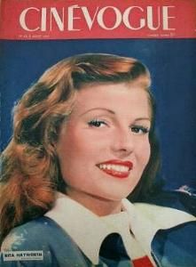 CINEVOGUE magazine side cover Issue 63 8 July 1947