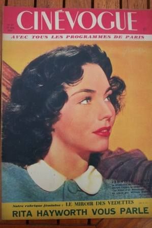 CINEVOGUE magazine side cover Issue 57 27 May 1947