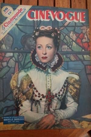 CINEVOGUE magazine side cover Issue 79 31 October 1947