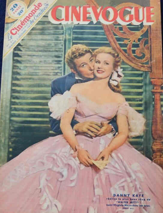 CINEVOGUE magazine side cover Issue 84 5 December 1947