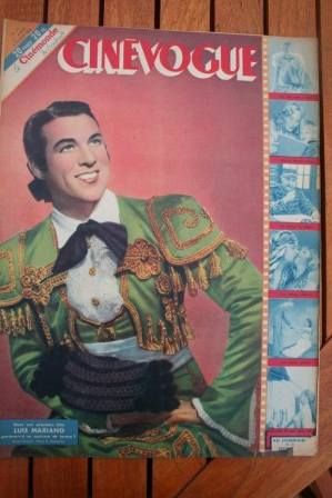 CINEVOGUE magazine side cover Issue 93 6 February 1948