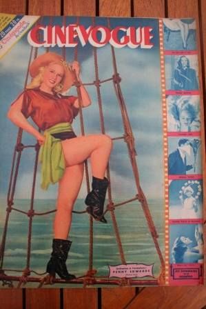 CINEVOGUE magazine side cover Issue 97 5 March 1948