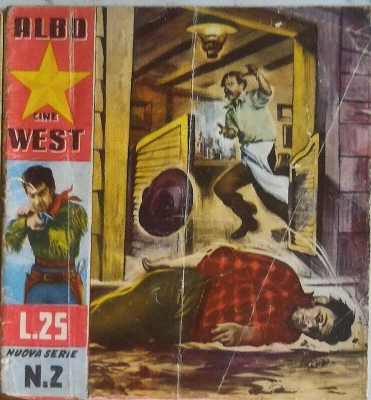 CINE WEST magazine side cover Issue 2  Series 2 31 December 1953
