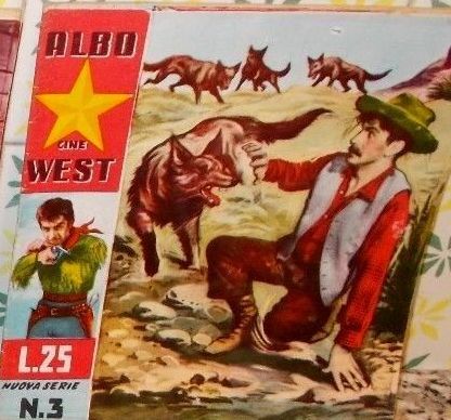 CINE WEST magazine side cover Issue 3  Series 2 7 January 1954