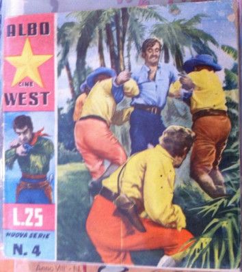 CINE WEST magazine side cover Issue 4  Series 2 14 January 1954