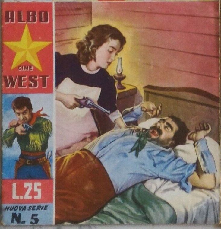 CINE WEST magazine side cover Issue 5  Series 2 21 January 1954