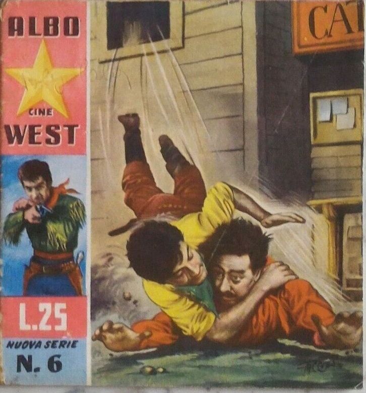 CINE WEST magazine side cover Issue 6  Series 2 28 January 1954