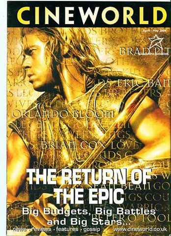 CINEWORLD magazine side cover April/May 2004