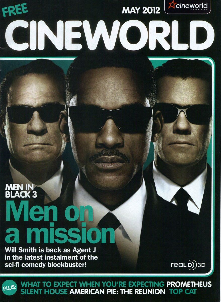 CINEWORLD magazine side cover May 2012