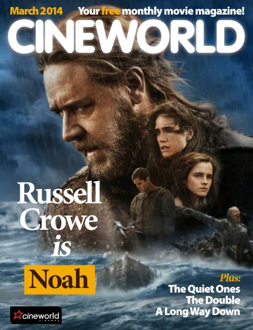 CINEWORLD magazine side cover March 2014