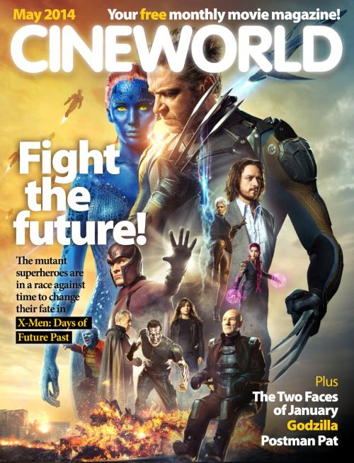 CINEWORLD magazine side cover May 2014
