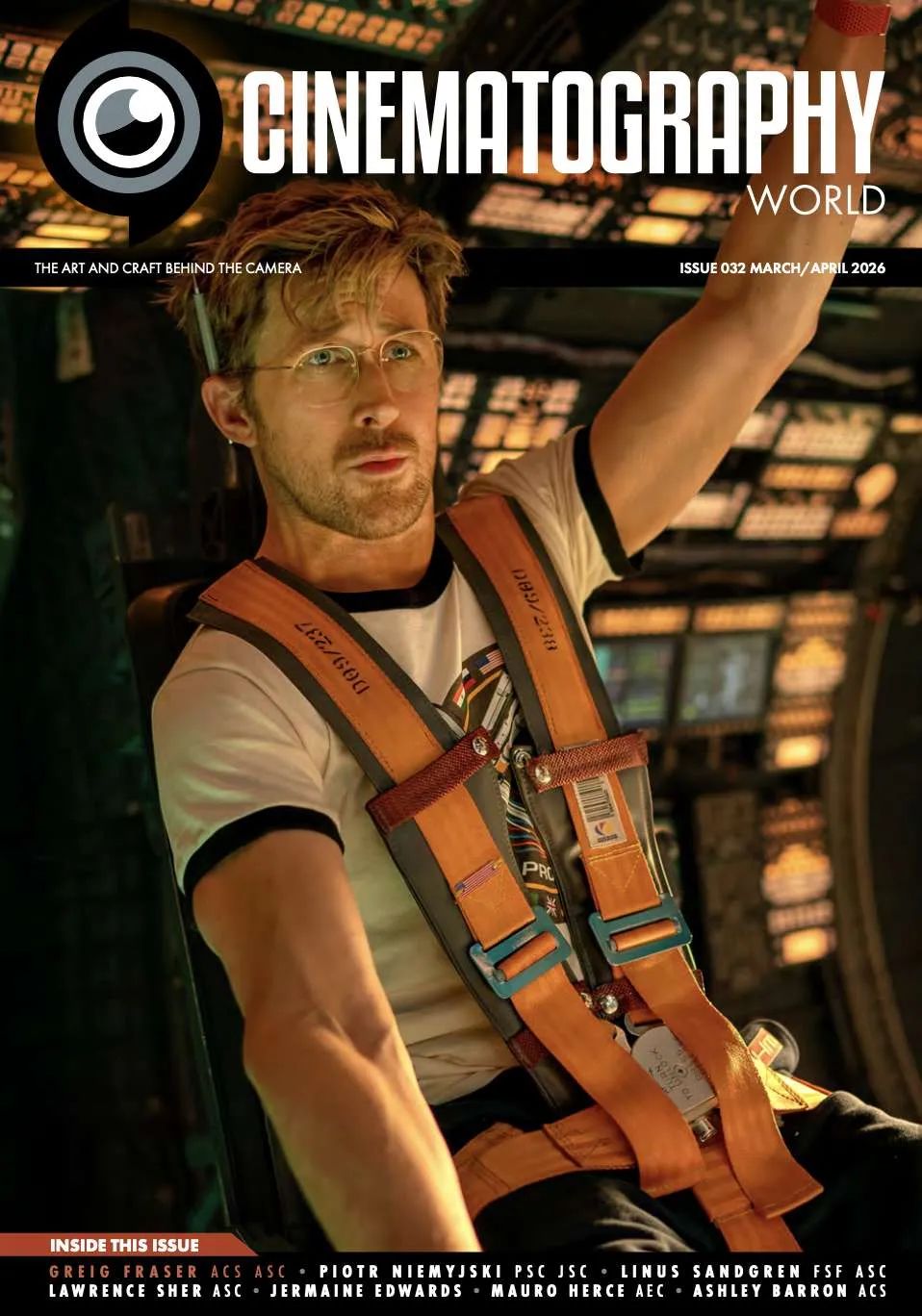 CINEMATOGRAPHY WORLD magazine cover Issue 32  March/April 2026