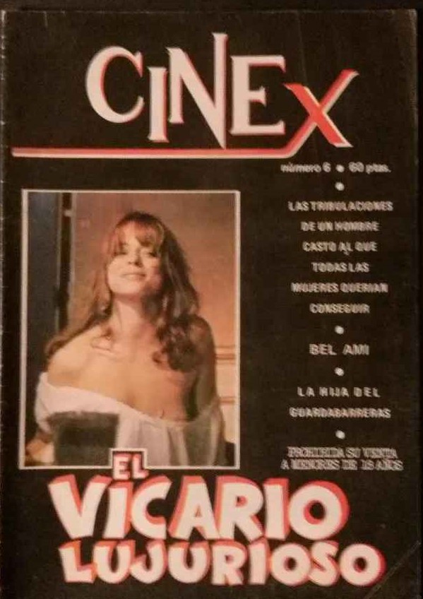 CINE X (Es) magazine side cover Issue 6   1978