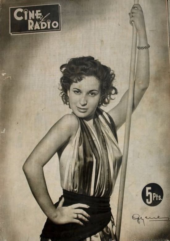 CINE Y RADIO magazine side cover Issue 2 20 October 1953