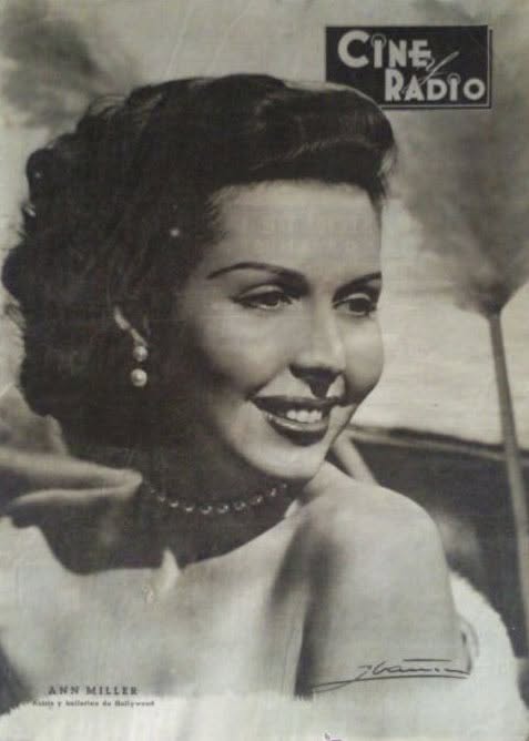 CINE Y RADIO magazine side cover Issue 14 6 March 1954