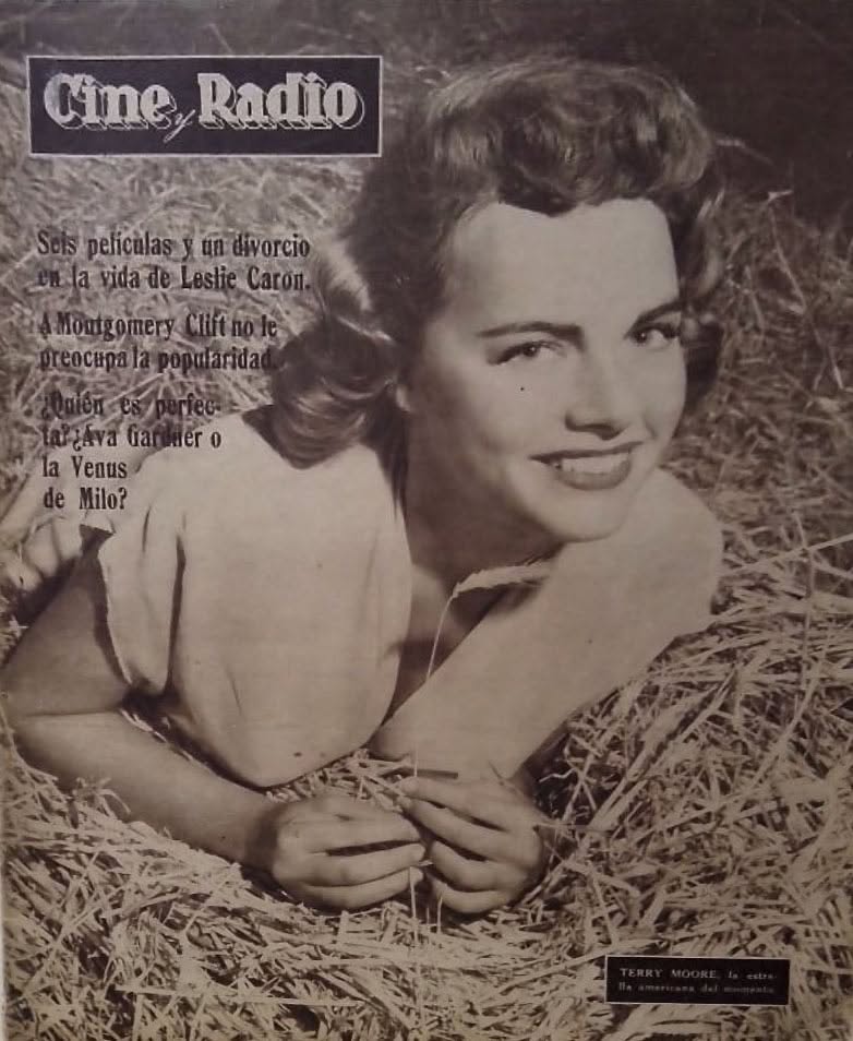 CINE Y RADIO magazine side cover Issue 20 1 May 1954
